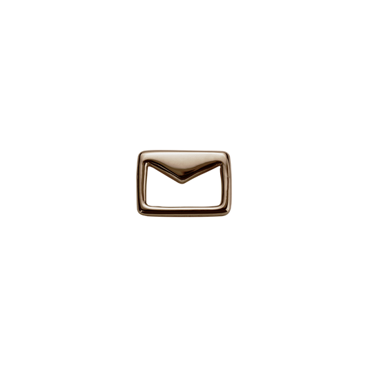 Stow Lockets Rose Gold Love Letter - Secrets Shared charm