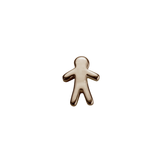Stow Lockets Rose Gold Stowaway Boy - Heroic charm