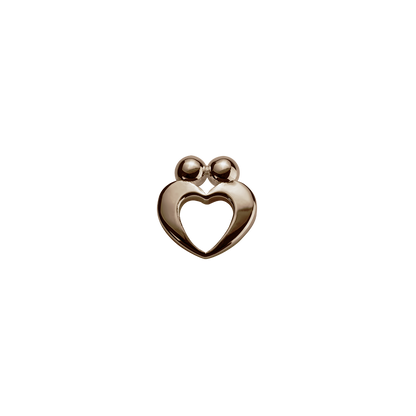 Stow Lockets Rose Gold True Love - Yours Always charm