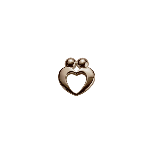 Stow Lockets Rose Gold True Love - Yours Always charm