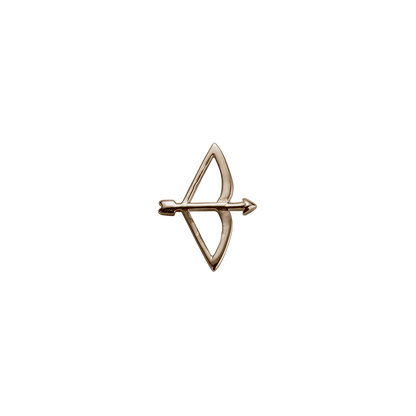Stow LocketsRose Gold Bow & Arrow - Beloved charm