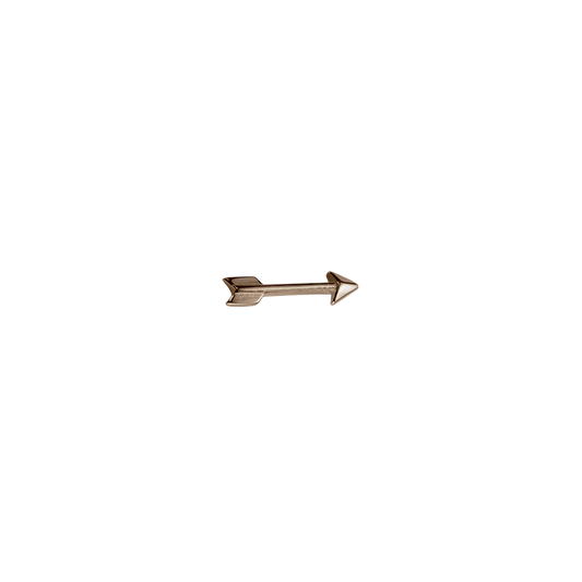 Stow Lockets Rose Gold Arrow - Bravery charm
