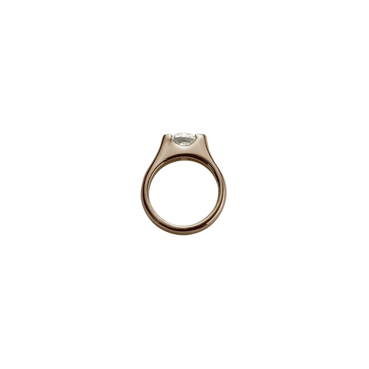 Stow Lockets Rose Gold Eternity Ring - Romance charm