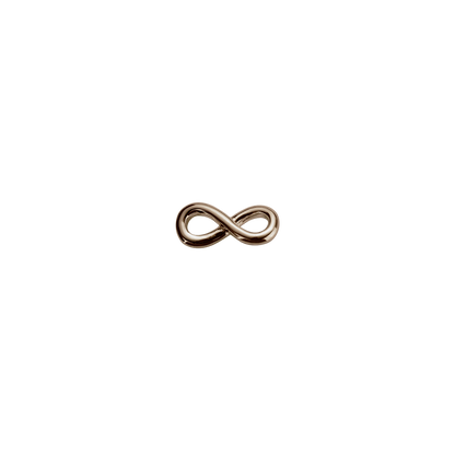 Stow Lockets Rose Gold Infinity Twist - Devotion charm