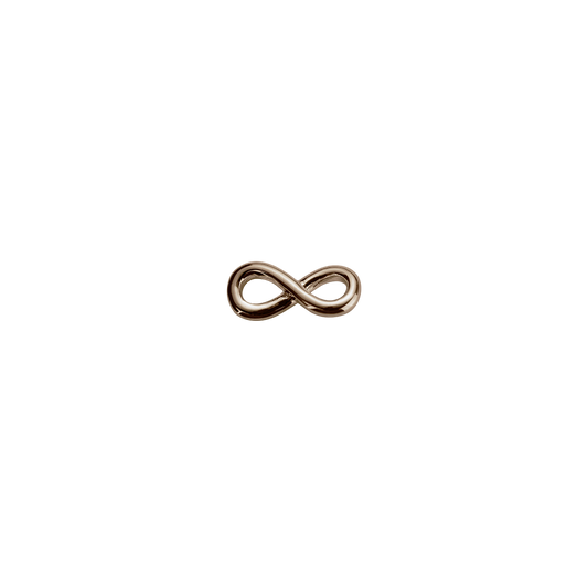 Stow Lockets Rose Gold Infinity Twist - Devotion charm