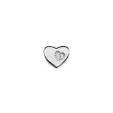 Heart of Hearts charm from Stow Lockets featuring cubic zirconia