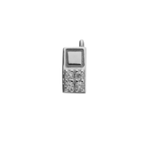 Cellphone - connection - Silver/CZ | New | Stow