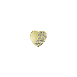 Gold Eternity Heart - Forever | Charms | Stow Lockets