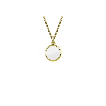 Stow Lockets petite gold locket pendant