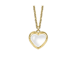 Stow Lockets medium gold heart locket pendant