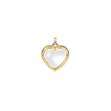 Stow Lockets medium gold heart locket pendant