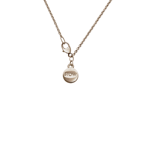 Stow Lockets rose gold cable chain 45cm and 55cm