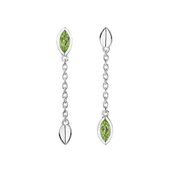 Vitality Drop earrings featuring peridot