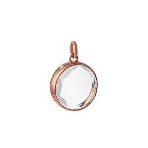 STOW Rose Gold Faceted Locket